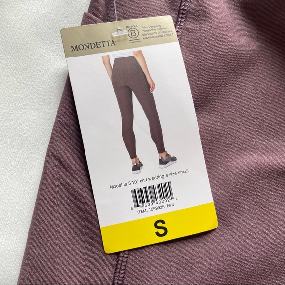 Mondetta Mauve Performance Leggings - Picture 5 of 10